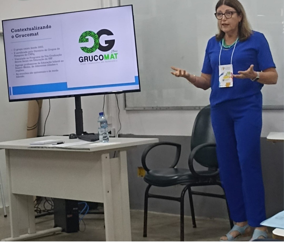 Prof.a Dra. Adair Mendes Nacarato participou do Simpósio As narrativas pedagógicas como insubordinação criativa de professores que ensinam matemática nos anos iniciais